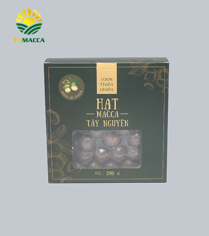 Macca sấy nứt size 19-21 mm 2 hộp 500g ( 1 Kg )